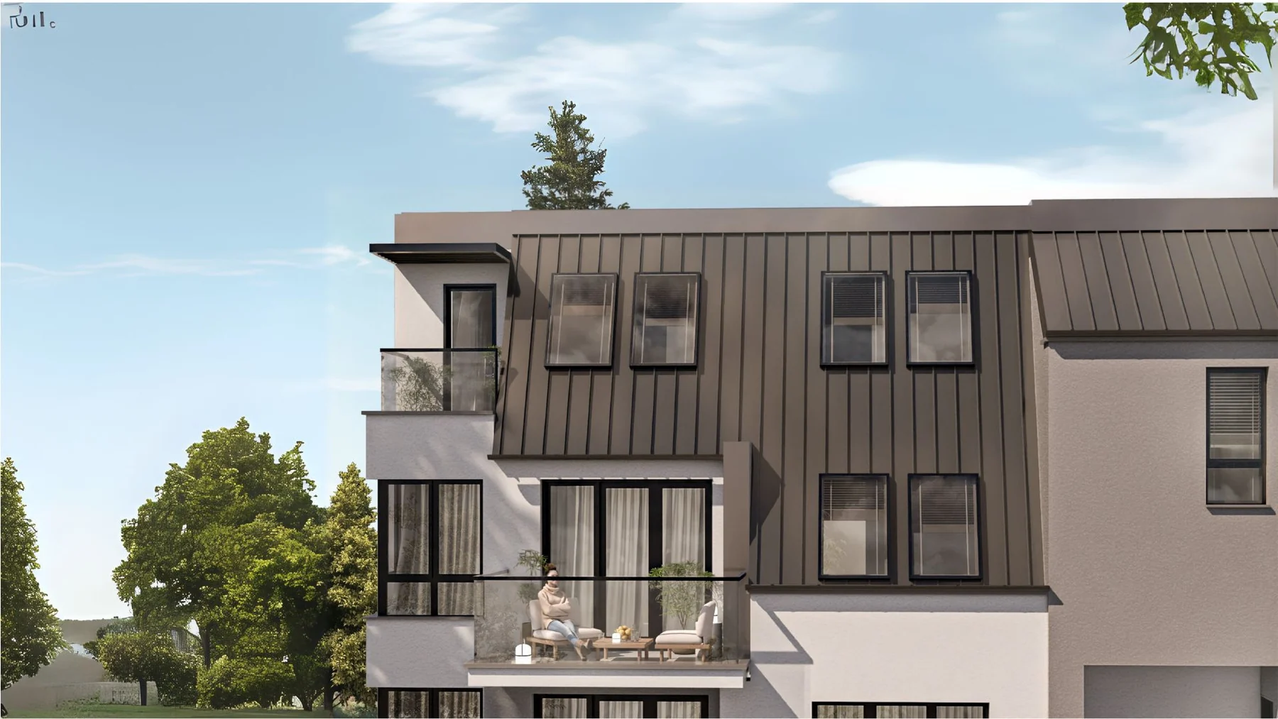 Последен етаж на Malina Residence